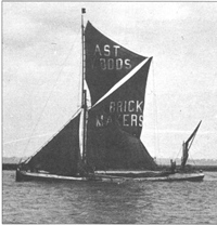 Thames barge image